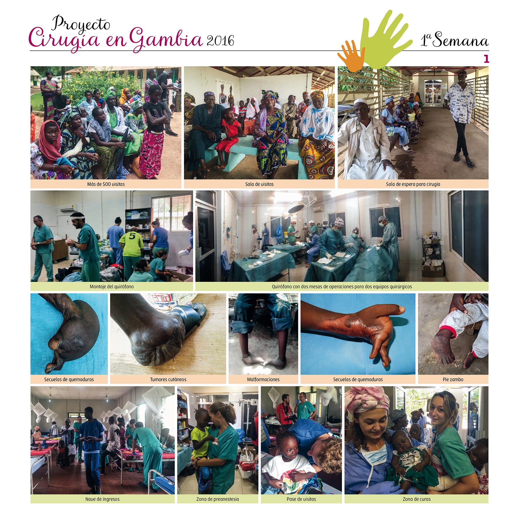 Cirurgia a Gambia 2016
